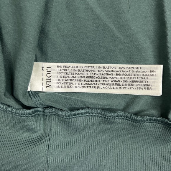 Vuori Women's Halo Modern Full-Zip Hoodie - XS Bluegrass Heather VW2064 NWT - Picture 5 of 7